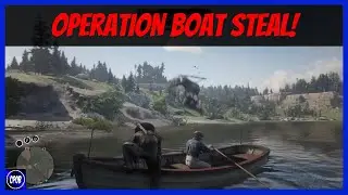Operation BOAT STEAL In Red Dead Redemption 2! #Shorts