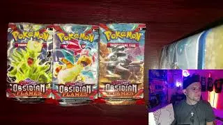 Ripping Obsidian Flames chasing that Scizor illustration rare! Pokemon Giveaway