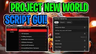 Project New World Script GUI Hack (INFINITE SPINS, AUTOFARM, KILL AURA, AND MORE) *PASTEBIN*