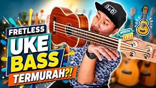 🎸🎸 REVIEW UKULELE BASS FRETLESS MURAH MERK ALNICOV