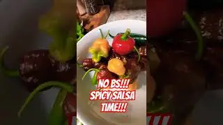 Ghost Pepper Salsa in the works!  NO  BS Hot!!!