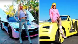 JEFFREE STAR vs PARIS HILTON PERSONAL CAR COLLECTIONS