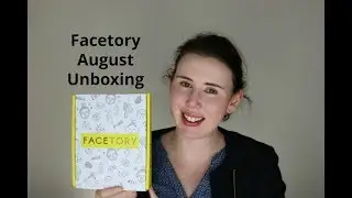 Facetory Sheet Mask Subscription Box | August Unboxing