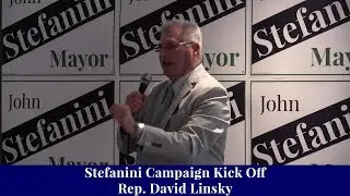John Stefanini Campaign Kickoff  - Rep  David Linsky