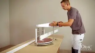 Как установить плинтус Orac Decor (Орак Декор)