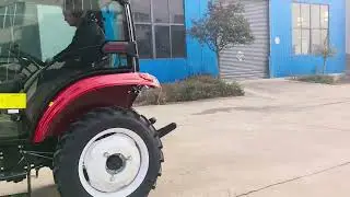 Weita 504 tractor, video of light detection and tractor rear lifting detection. #tractor #farming 