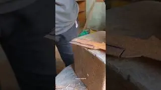 Forging a knife from saw blade