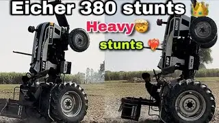 Eicher 380 से इतने तगड़े स्टंटस 😱Lodhi Arjun Rajput Stunts #stunts #automobile #arjunrajput #arjun
