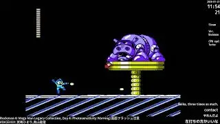 Mega Man Legacy Collection, Day 4:Rockman 4, Cleared.  [[ Photosensitivity Warning/画面フラッシュ注意 ]]