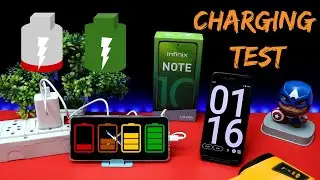 Infinix Note 10 Charging Test 0 to 100% with 18 Watt Box Charger | HINDI