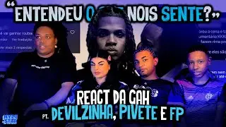 Gah React ✡️ Devilzinha Pivete e FP ''JOTAPÊ' ENTENDEU O QUE NOIS SENTE ?''