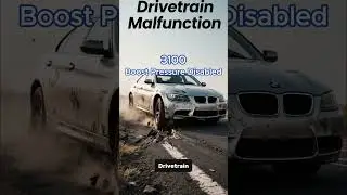BMW Code 3100 - Boost Pressure Disabled