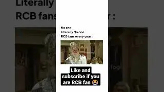 rcb fans #funny #meme #shorts #funnymemes