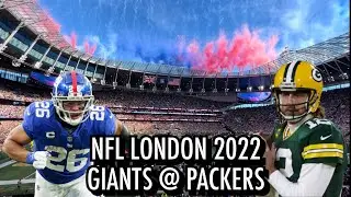 NFL London 2022 - New York Giants 27-22 Green Bay Packers