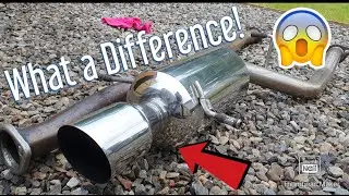How To Restore Stainless Steel - Subaru Impreza GC8 Ninja Catback Exhaust System 💥