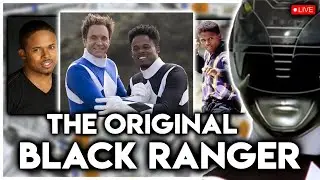 The original Black Ranger Walter Jones and History with Mighty Morphin Power Rangers