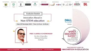 WES 2020: Session with Prof. Ujjwal K Chowdhury, Pro Vice Chancellor, Adamas University, Kolkata