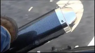 GS150 akrapovic exhaust test