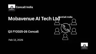 Конференц-звонок Mobavenue AI Tech Ltd по итогам 3 квартала 2025-2026 финансового года.
