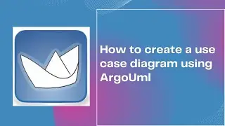How to create a use case diagram using ArgoUml on windows