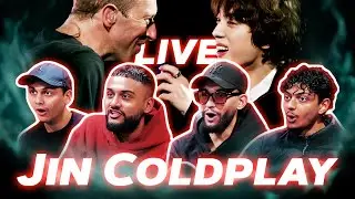 OUR FIRST TIME WATCHING BTS Jin (진) x Coldplay 'The Astronaut' LIVE