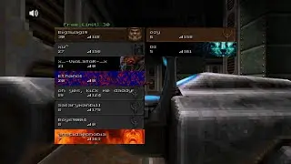 Quake II FFA No Armor = Mayhem so fun!!!
