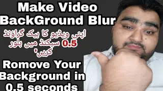 Remove Your Background or Blur background in 0.5 seconds .....Best aap For editing ......