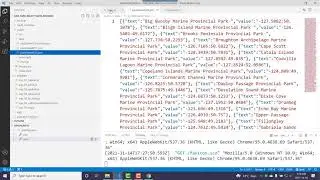 HTML Select based on JSON via fetch
