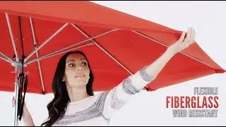 Monterey Market Umbrella - Pulley Lift