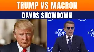 Trump-Macron Clash At Davos Over Tariffs, Greenland And Global Power Politics | News9