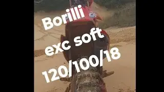 CRF 250 F com pneu borilli exc soft 120/100/18 #areiasdorn #trilhademoto