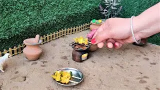 Mini Paneer Tikka Recipe | Tandoori Paneer Tikka Miniature | Mini Rasoi