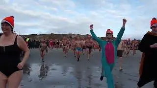 Nieuwjaarsduik Westenschouwen 2019