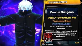 [Traitless] 5834+ Kills Strongest Sorcerer Strat | Anime Vanguards Tournament #44