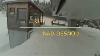 KOUTY NAD DESNOU (Zjazd niebieską trasą) 2018