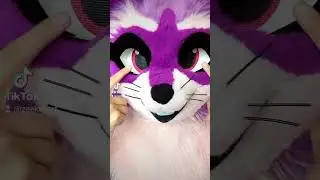 how do you see in a fursuit head? #furryfandom #fursuit #fursuiter