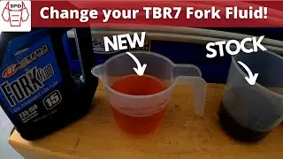 You NEED to change your TBR7 fork fluid! | 2021 TaoTao TBR7