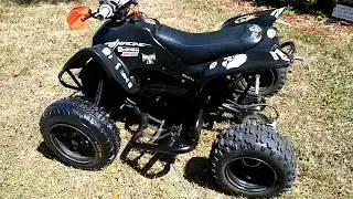 05 DRR 70cc mini race quad