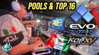 DarkAngel, Rino & Tamago EVO Japan 2024 KOF XV matches ft Madkof, ZJZ, SCORE - KOF 15 Pools & Top 16