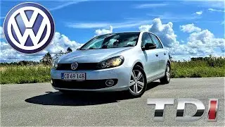 VW Golf VI 1.6 TDI 2012 (105 Hp) | POV Review, Sound & Launch