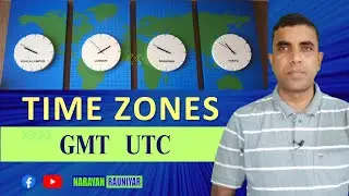 World Time Zones l GMT & UTC