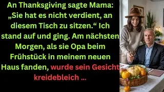 Meine Familie lachte beim Abendessen doch Opas Frühstück bei mir machte alle sprachlos.
