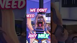 When you run out of milk DAD BE LIKE...🤣🎵 #adoptme #roblox #robloxshorts