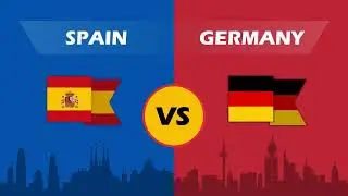 Germany vs Spain | country comparison 2022