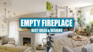 Empty Fireplace Design Ideas That Feel ALIVE