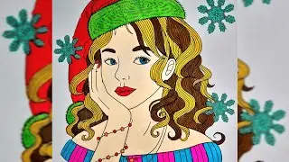 Feeling Overwhelmed? Try This Relaxing Marker Coloring to Calm Your Mind