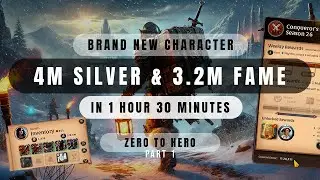How to MAKE SILVER and FAME on NEW CHARACTER (Full Run) Part 1 – Albion Online Beginners Guide