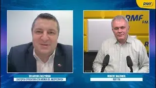 Dr Artur Zaczyński o wolnym tempie szczepień: Musimy się nauczyć taśmociągu