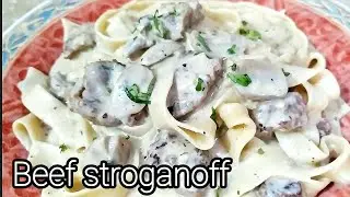 Easy Classic Beef Stroganoff Recipe – Best Ever! | Chef Faisal