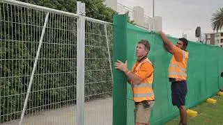 Victorian Temporary Fencing - St Kilda Festival Video